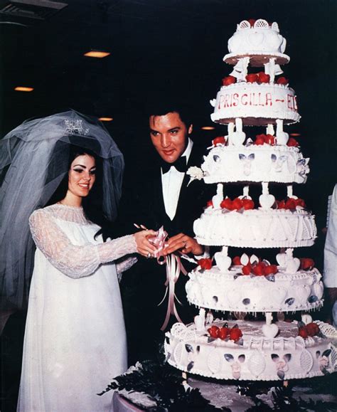 priscilla presley and wedding photos.